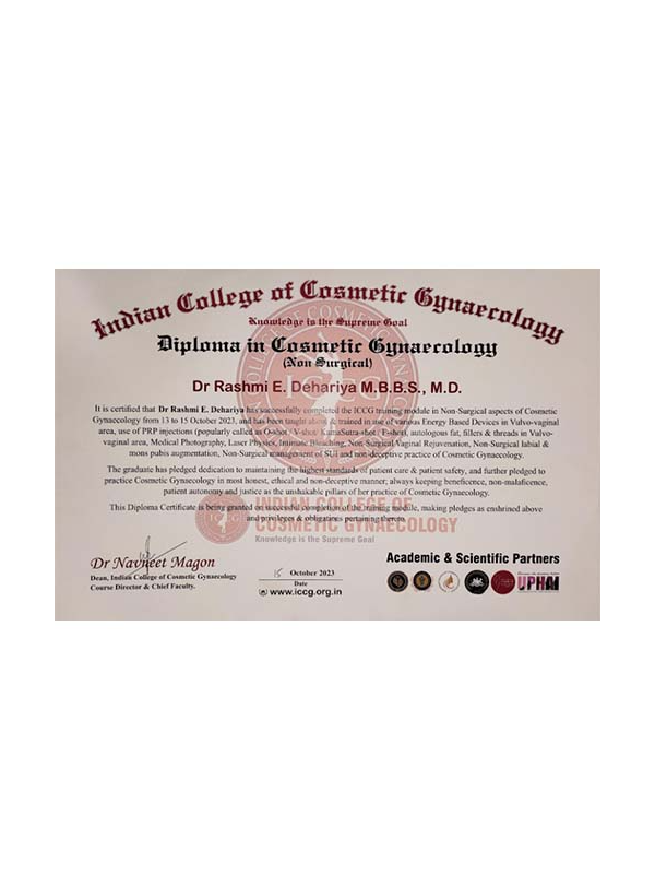 Dr Rashmi Dehariya Certificates5